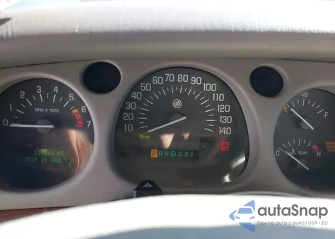 2002 Buick Lesabre Custom из США, поврежденный, VIN 1G4HP54K924215634